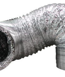 ống gió mềm không bảo ôn D 200